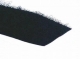 Klettverschlußband, Schwarz, Flauschseite, 50 mm breit, selbstklebend