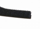 Klettverschlußband, Schwarz, Haftseite, 50 mm breit, selbstklebend