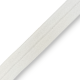 Elastic Einfassband, Falztresse, 20mm, 25 Meter, Weiß