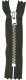 Hosenschlitzverschlüsse, YKK, 20cm, 4mm Kette, Dunkelbraun (570)