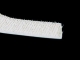Klettverschlußband, Weiß, Haftseite, 20 mm breit, selbstklebend